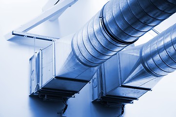 Image showing ventilation pipes