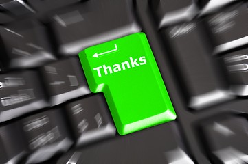 Image showing thank you