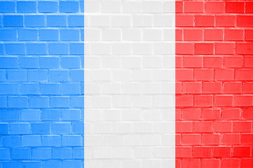 Image showing flag of france