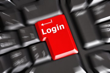 Image showing login