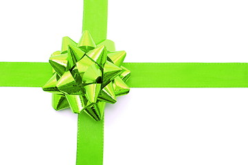 Image showing Christmas Gift with ribbon