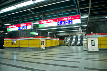 Image showing Helsinki metro