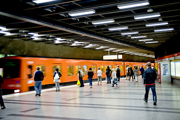 Image showing Helsinki metro