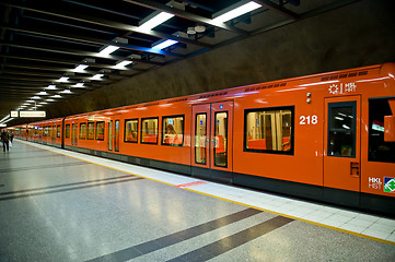 Image showing Helsinki metro