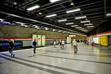 Image showing Helsinki metro