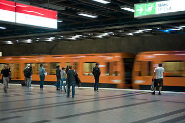 Image showing Helsinki metro