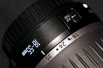 Image showing zoom lens for a digital camera