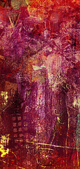 Image showing abstract background painting