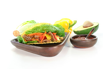 Image showing Mexican tacos