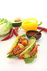 Image showing Mexican tacos