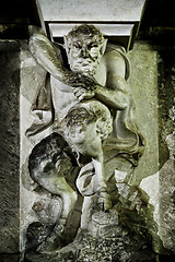 Image showing satyr statue Dresden