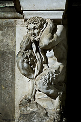 Image showing satyr statue Dresden