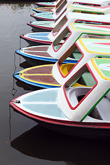 Image showing Boats in park