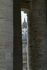 Image showing St. Peter's Cathedral seen through the colonade