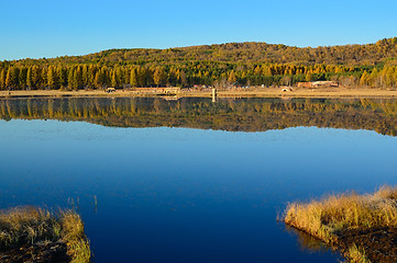 Image showing Lake landscape