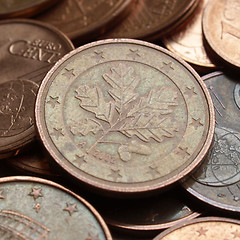 Image showing Euro coin