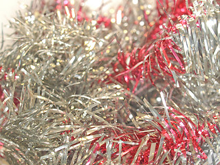 Image showing Christmas tinsel