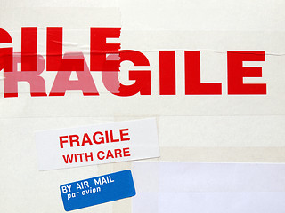 Image showing Fragile