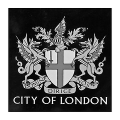 Image showing London coat of arms