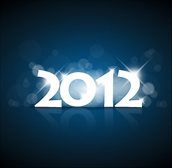 Image showing New Years card 2012