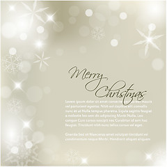 Image showing Vector Christmas background