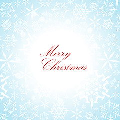 Image showing Christmas vector card