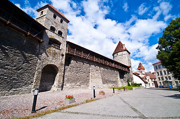 Image showing Old city of Tallinn