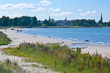 Image showing Beach of Tallinn