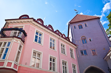 Image showing Old city of Tallinn
