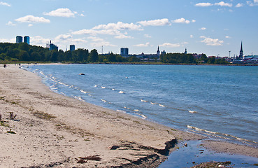 Image showing Beach of Tallinn