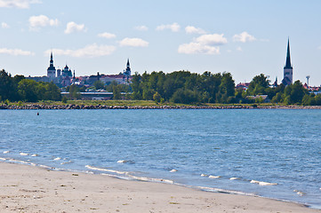 Image showing Beach of Tallinn