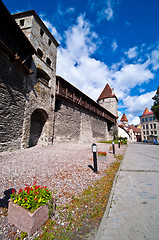 Image showing Old city of Tallinn