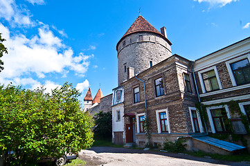 Image showing Old city of Tallinn