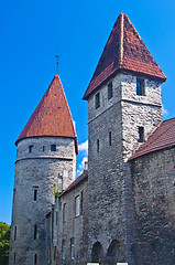 Image showing Old city of Tallinn