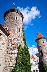 Image showing City wall