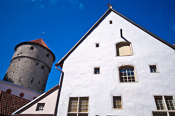 Image showing Old city of Tallinn