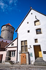 Image showing Old city of Tallinn