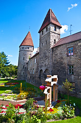 Image showing Old city of Tallinn