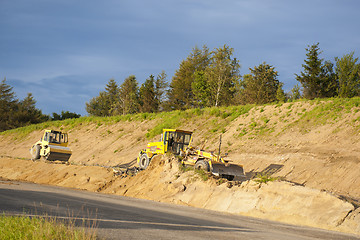 Image showing Road works