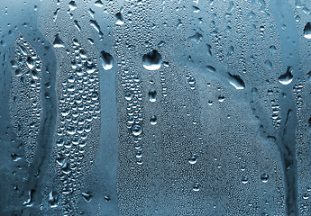 Image showing natural water drops texture