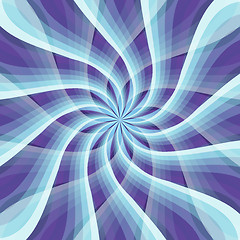 Image showing Abstract blue and violet pattern