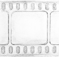 Image showing film strip sketch