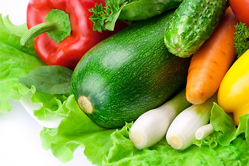 Image showing fresh vegetables