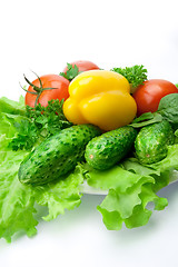 Image showing fresh vegetables