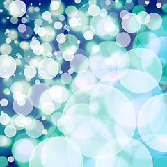 Image showing bokeh background 