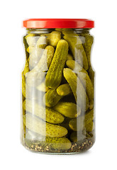 Image showing gherkins