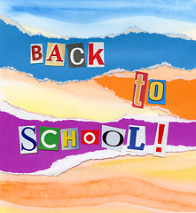 Image showing Back to school