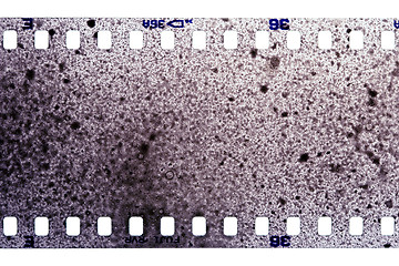 Image showing grunge film strip