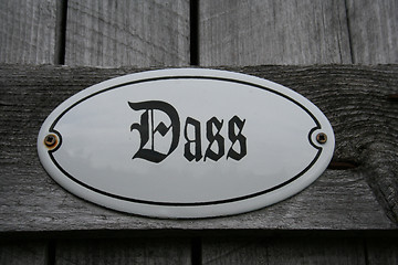 Image showing Dass