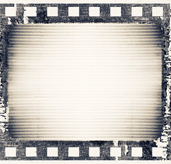 Image showing grunge film frame